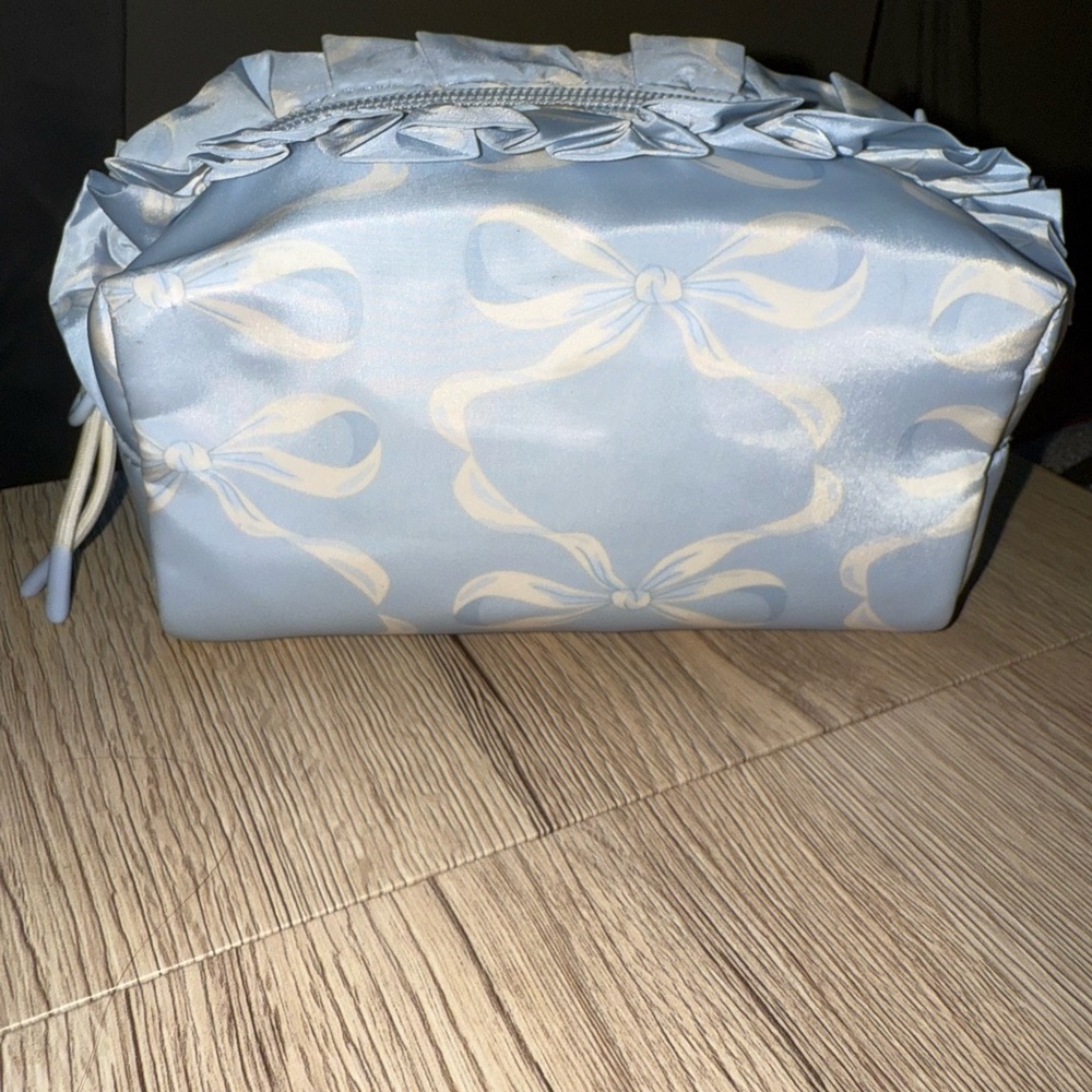 Art Class Light Blue Bow Cosmetic Bag or Pencil Case